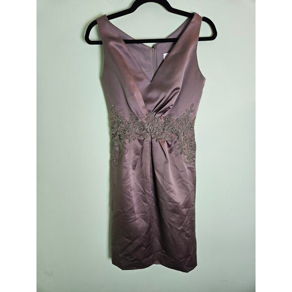 Jade by Jasmine VD Cocktail Dress w/ Matching Cropped Bolero Jacket Size 2 - Picture 5 of 14